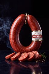 Mando Hakiki Afyon %100 Doğal Kangal Sucuk 2 kg Acılı