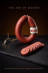 Mando Hakiki Afyon %100 Doğal Kangal Sucuk 2 kg Acılı