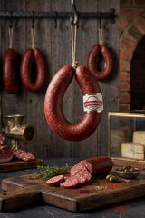 By Çavuşoğlu Sucukları 1983 Hakiki Afyon Sucuğu %100 Doğal 10 Kg Acısız