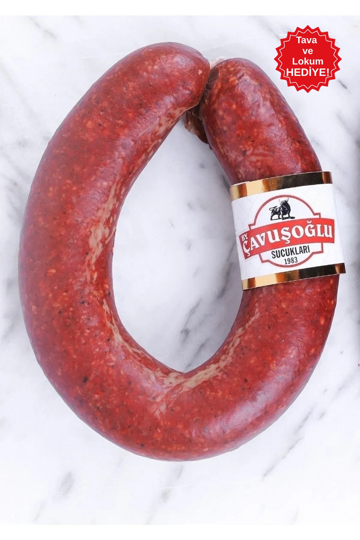 By Çavuşoğlu Sucukları 1983 %100 Doğal Kangal Sucuk 5 kg Acısız
